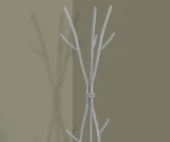 Silver Hammered Branch Metal Coat Rack -Furniture Sale Shop 810527364 3