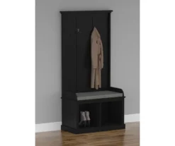 Real Living Villa Park 2-Hook Hall Tree With Cushioned Bench -Furniture Sale Shop 810529578 1