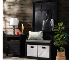 Real Living Villa Park 2-Hook Hall Tree With Cushioned Bench -Furniture Sale Shop 810529578 3