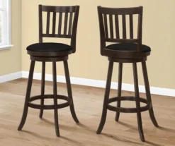Slat Back Swivel Bar Stools, 2-Pack -Furniture Sale Shop 810533434 1