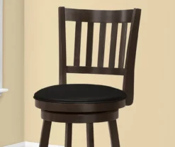 Slat Back Swivel Bar Stools, 2-Pack -Furniture Sale Shop 810533434 4