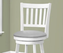 Slat Back Swivel Bar Stools, 2-Pack -Furniture Sale Shop 810533436 4