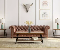 Pomona Pine Brown Coffee Table -Furniture Sale Shop 810535747 8