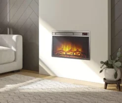 23" Mesh Electric Fireplace Insert -Furniture Sale Shop 810538190 2