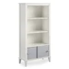 Monarch Hill Poppy Gray & White Bookcase -Furniture Sale Shop 810538207 4
