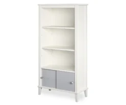 Monarch Hill Poppy Gray & White Bookcase -Furniture Sale Shop 810538207 5