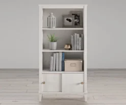 Monarch Hill Poppy Ivory Oak Bookcase -Furniture Sale Shop 810538210 2