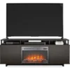 65" Himmel Espresso Electric Fireplace Console -Furniture Sale Shop 810538249 3