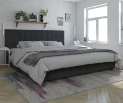 CosmoLiving Elizabeth Velvet Storage Bed -Furniture Sale Shop 810540948 3