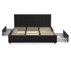 CosmoLiving Elizabeth Velvet Storage Bed -Furniture Sale Shop 810540948 6