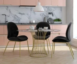 CosmoLiving Astor Velvet Dining Chair -Furniture Sale Shop 810540993 2