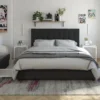 CosmoLiving Elizabeth Velvet Storage Bed -Furniture Sale Shop 810541061 1