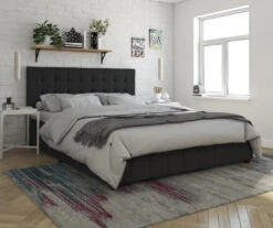 CosmoLiving Elizabeth Velvet Storage Bed -Furniture Sale Shop 810541061 3