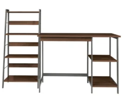 Soho 2-Piece Wooden Desk & Bookcase Set -Furniture Sale Shop 810542289 6