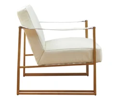 Kleemore Ostrich Embossed Leather Accent Chair -Furniture Sale Shop 810542293 2