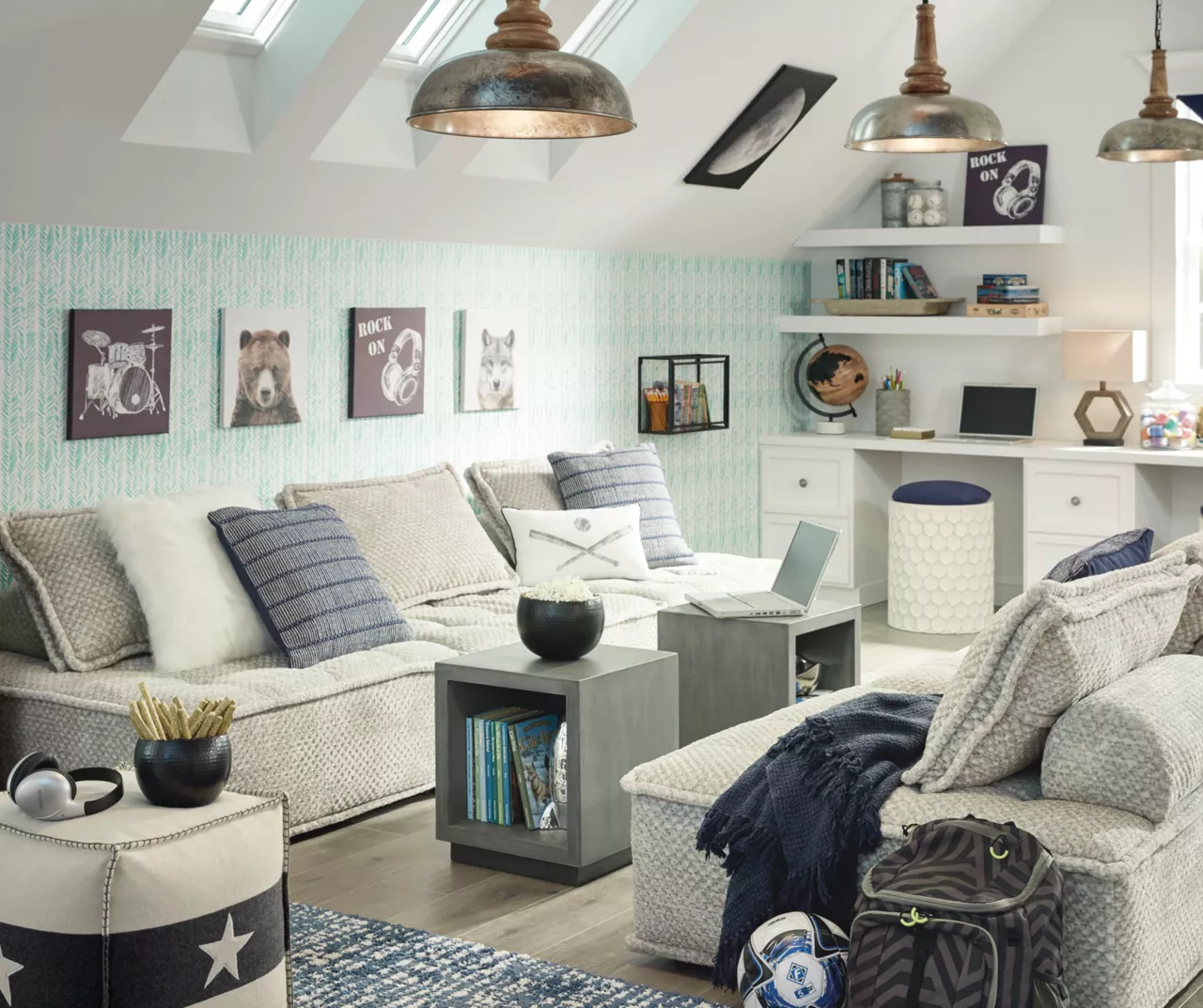 Bales Checkered Taupe Upholstered Accent Chair 17 Bales Checkered Taupe Upholstered Accent Chair - Image 15