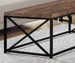 Monarch Reclaimed Wood Look Coffee Tables 24 Monarch Reclaimed Wood Look Coffee Tables -Furniture Sale Shop 810542382 3