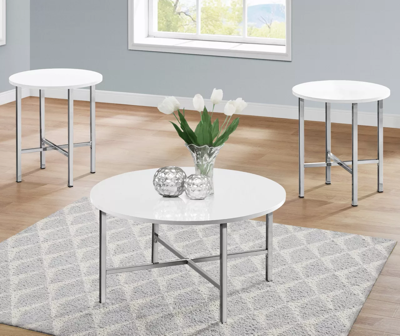 Monarch Round 3-Piece Occasional Table Set 22 Monarch Round 3-Piece Occasional Table Set - Image 20