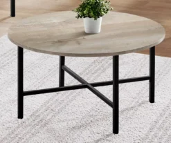 Monarch Round 3-Piece Occasional Table Set 30 Monarch Round 3-Piece Occasional Table Set -Furniture Sale Shop 810542424 3