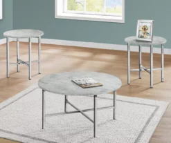 Monarch Round 3-Piece Occasional Table Set 33 Monarch Round 3-Piece Occasional Table Set -Furniture Sale Shop 810542427 1