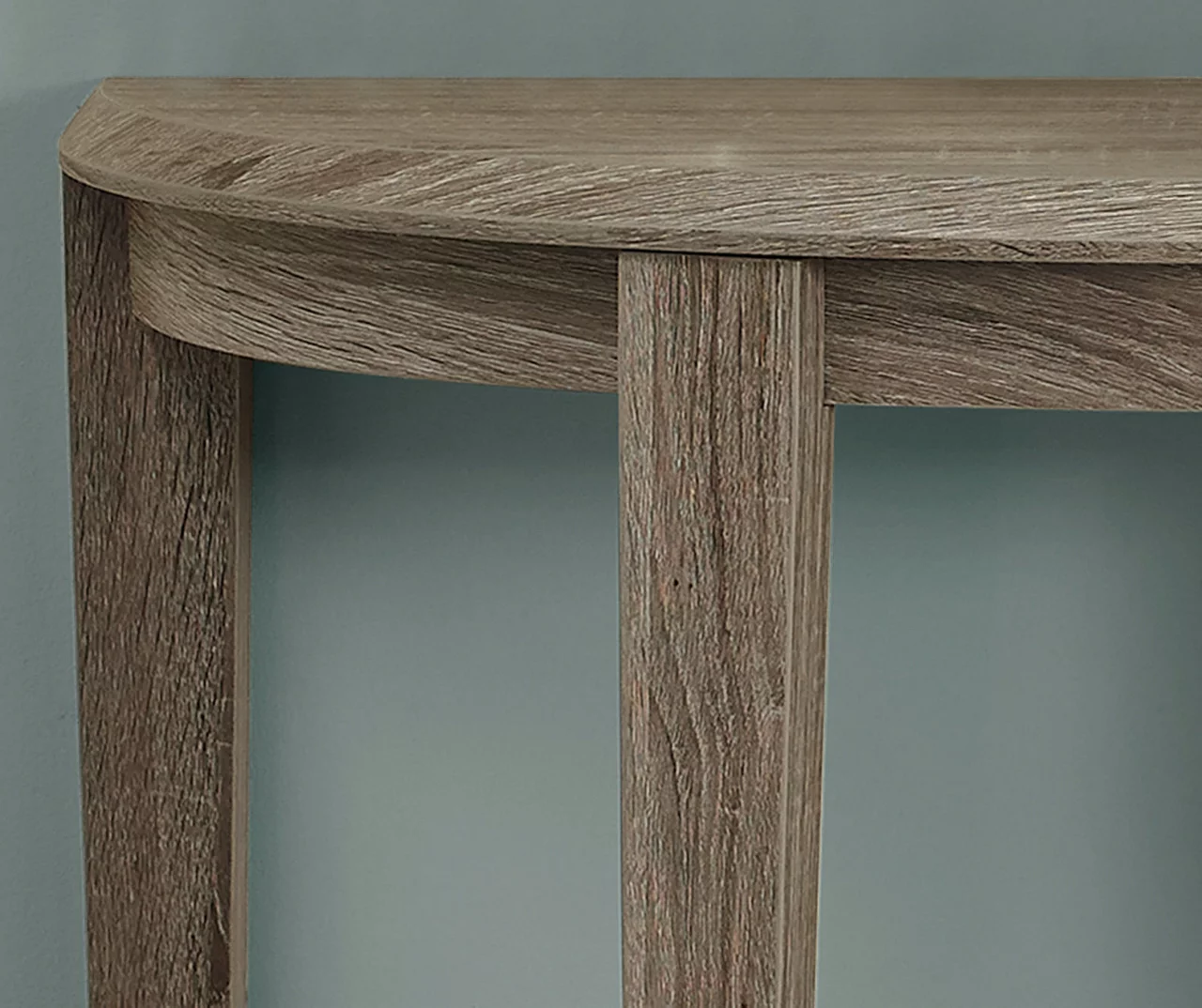 Monarch 2-Tier Half Moon Console Table 13 Monarch 2-Tier Half Moon Console Table - Image 11