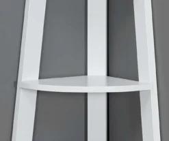 Monarch 5-Shelf Etagere Corner Bookcase -Furniture Sale Shop 810542448 3