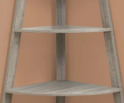 Monarch 4-Shelf Etagere Corner Bookcase 24 Monarch 4-Shelf Etagere Corner Bookcase -Furniture Sale Shop 810542452 3