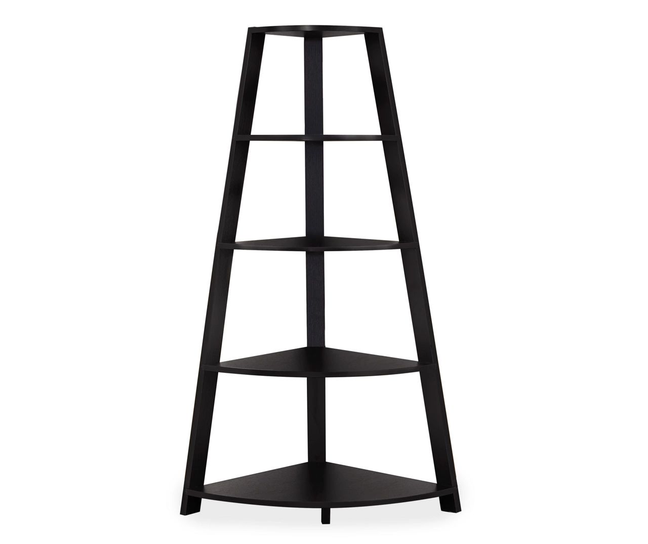 Monarch 4-Shelf Etagere Corner Bookcase 3 Monarch 4-Shelf Etagere Corner Bookcase