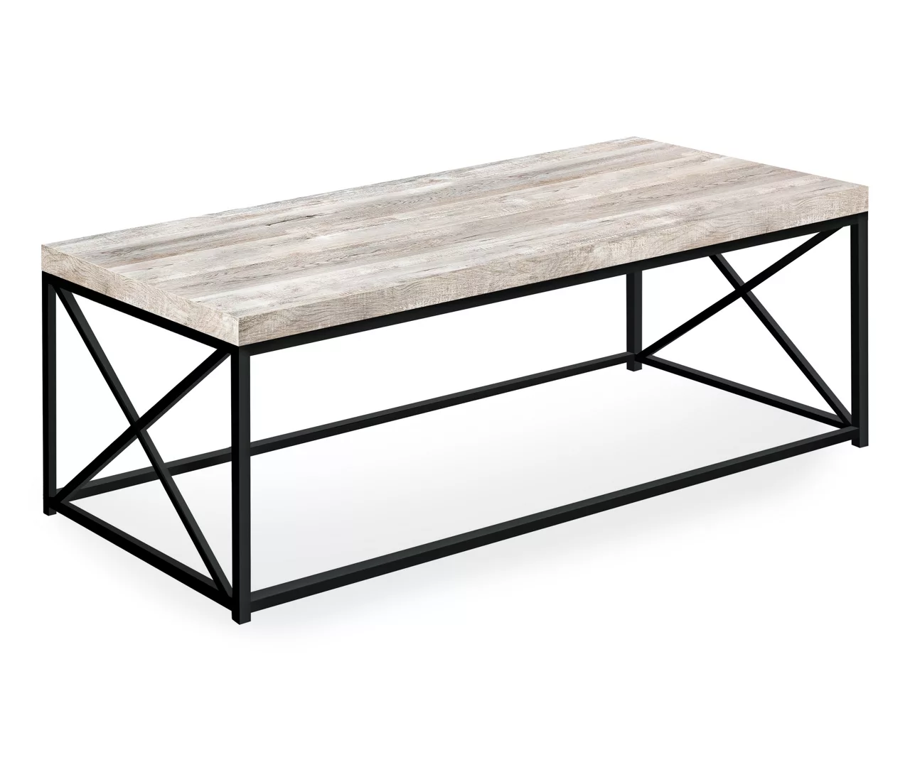 Monarch Reclaimed Wood Look Coffee Tables 3 Monarch Reclaimed Wood Look Coffee Tables