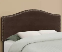 Monarch Faux Leather Button Tufted Headboard -Furniture Sale Shop 810542517 1