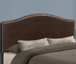 Monarch Faux Leather Button Tufted Headboard -Furniture Sale Shop 810542521 1