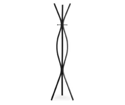 Monarch 3-Hook Wave Shaped Contemporary Coat Rack -Furniture Sale Shop 810542530 2