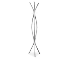 Monarch 3-Hook Wave Shaped Contemporary Coat Rack -Furniture Sale Shop 810542533 2