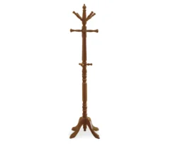 Monarch Turned Post 11-Hook Coat Rack -Furniture Sale Shop 810542536 2
