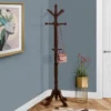 Monarch Turned Post 11-Hook Coat Rack
