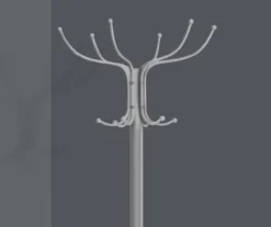 Monarch Metal 12-Hook Coat Rack With Umbrella Holder -Furniture Sale Shop 810542538 3