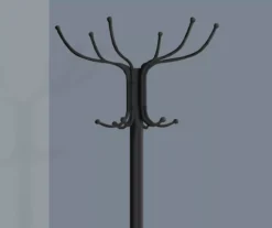 Monarch Metal 12-Hook Coat Rack With Umbrella Holder -Furniture Sale Shop 810542540 3