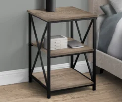 Monarch 3-Tier Accent Table -Furniture Sale Shop 810542547 2