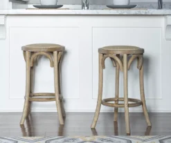Franklin Natural Backless Woven Rattan Counter Stool 6 Franklin Natural Backless Woven Rattan Counter Stool -Furniture Sale Shop 810543036 2