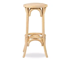 Franklin 30" Backless Woven Ratten Bar Stool 15 Franklin 30" Backless Woven Ratten Bar Stool -Furniture Sale Shop 810543045 3