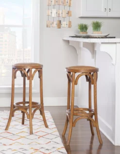 Franklin 30" Backless Woven Ratten Bar Stool 11 Franklin 30" Backless Woven Ratten Bar Stool -Furniture Sale Shop 810543046 2