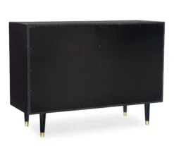 Urban Fresh Black & Gold 6-Drawer Textured Geometric Dresser -Furniture Sale Shop 810543103 5