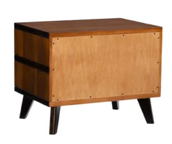 Manhattan Walnut 2-Drawer Mid-Century Wood Nightstand -Furniture Sale Shop 810543109 A2 4