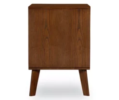 Shay Walnut 2-Drawer Wood Nightstand -Furniture Sale Shop 810543116 4