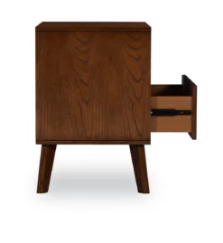 Shay Walnut 1-Drawer Wood Nightstand -Furniture Sale Shop 810543117 3