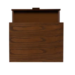Shay Walnut 1-Drawer Wood Nightstand -Furniture Sale Shop 810543117 4