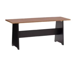 Atrium Black & Pecan 3-Piece Wooden Breakfast Nook Set -Furniture Sale Shop 810543121 A0 2