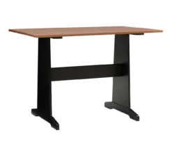 Atrium Black & Pecan 3-Piece Wooden Breakfast Nook Set -Furniture Sale Shop 810543121 A0 4