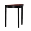 Shirley Black Cherry Transitional Wood Demi Lune Console Table -Furniture Sale Shop 810543150 1