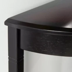 Shirley Black Cherry Transitional Wood Demi Lune Console Table 11 Shirley Black Cherry Transitional Wood Demi Lune Console Table -Furniture Sale Shop 810543150 3